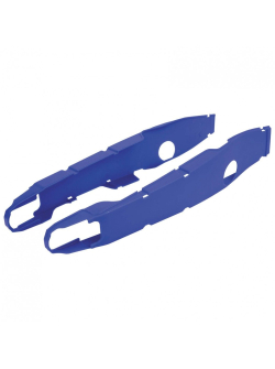 POLISPORT Swingarm Protectors (BLACK * BLUE) 845670000*