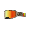 EKS Lucid Goggle Black & Tan - Red Mirror Lens