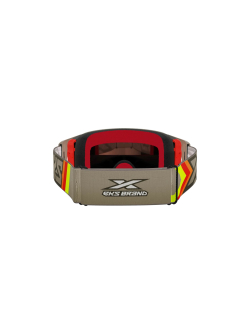 EKS Lucid Goggle Black & Tan - Red Mirror Lens