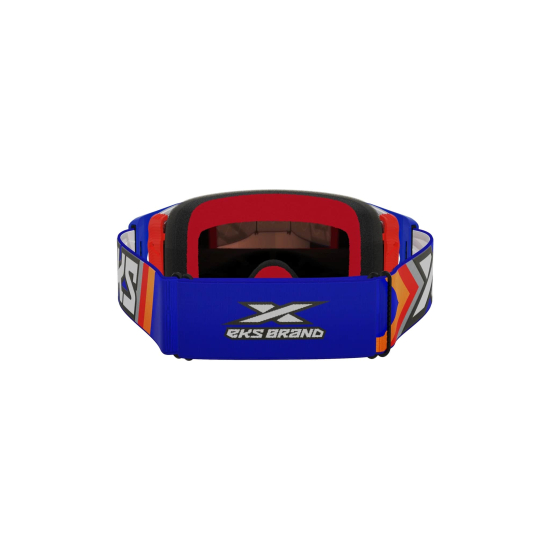 EKS Lucid Goggle True Blue with Red Mirror Lens #1