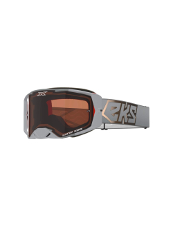 EKS Lucid Grey Copper Goggle with Auburn Afterburner Lens