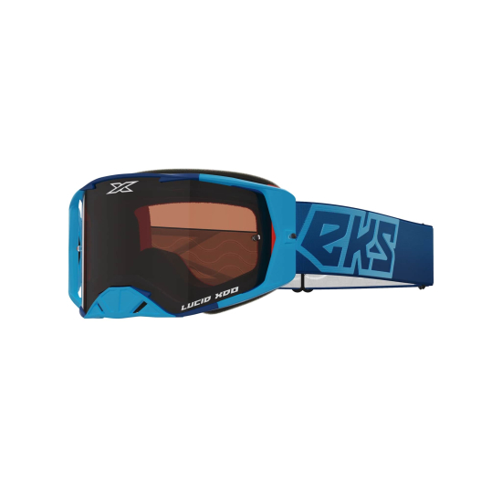 EKS Lucid Goggle Blue - Auburn Afterburner Lens