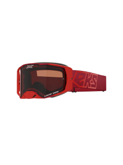 EKS Lucid Goggle Red - Auburn Afterburner Lens 067-12020