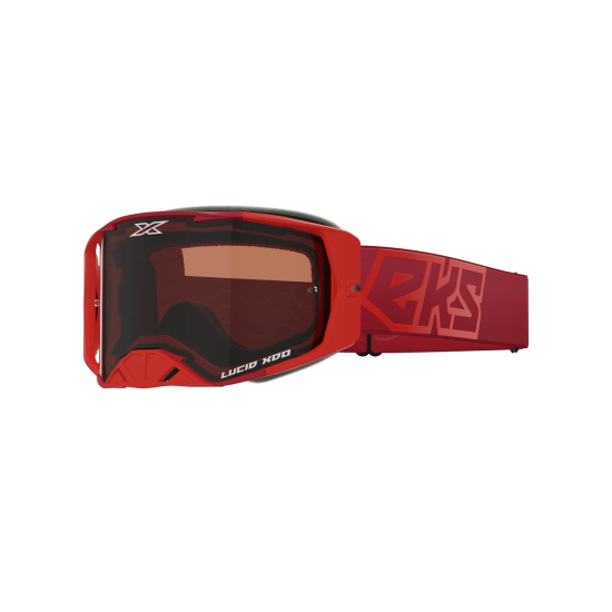 EKS Lucid Goggle Red - Auburn Afterburner Lens 067-12020