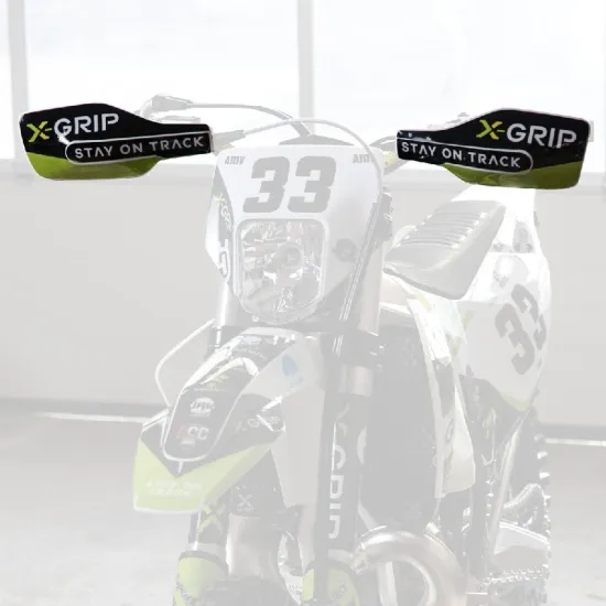 X-GRIP Handguard-Sticker Set Optimized for Husqvarna 2017 - 2019 green/black XG-2170