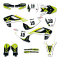 X-GRIP Graphic Kit XG-Design #19 HUSQVARNA Green/White XG-2037