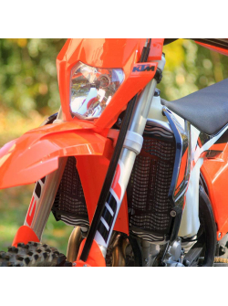 CROSSPLUS KTM, HUSQVARNA EXTREME PROTECTION RADIATOR GUARDS (MULTIPLE COLORS)