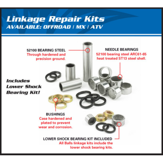 ALL BALLS Suspension Linkage Repair Kit for Honda CR125R/250 #1