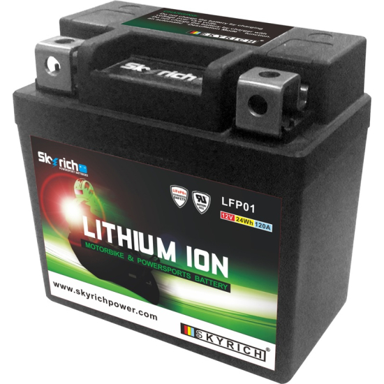 SKYRICH LTKTM04L Lithium-Ion Motorcycle Battery