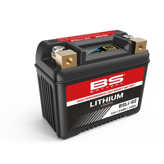 BSL-02 Lithium-Ion Battery for Motorcycles - BS BATTERY