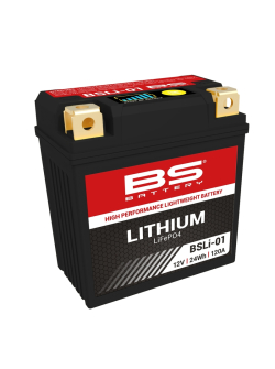 BSL Battery Lithium-Ion BSLI-01 for Motorbikes by BS BATTERY