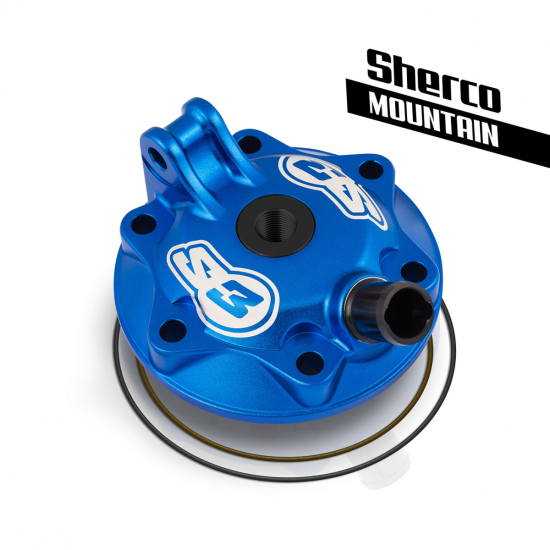 S3 Mountain Cylinder Head - SHERCO MTN-1208-300-U for High Elevation Performance