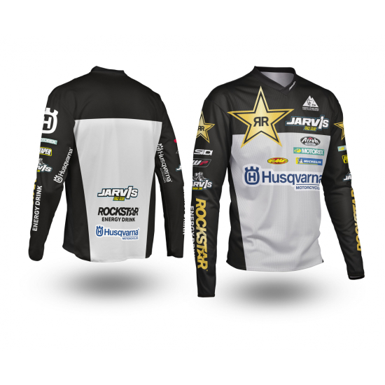 S3 Jarvis Race Gear Shirt JA-B21GOLD-K - Premium Motorcycle Jersey for Trial Riders