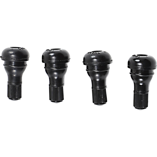 MOOSE UTILITY TR412 Valve Stem TR412-BLK 4PK TR412-B4