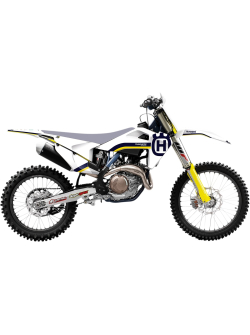 Retro HUSKY 2615AA Graphic Kit by BLACKBIRD RACING