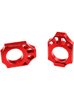 SCAR AXLE BLOCK HONDA RED AB201