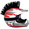 PC RACING Helmet Mohawk PCHM