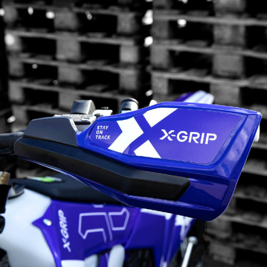 X-GRIP Graphic Kit XG-Design #20 - Blue/White/Mat for SHERCO #5