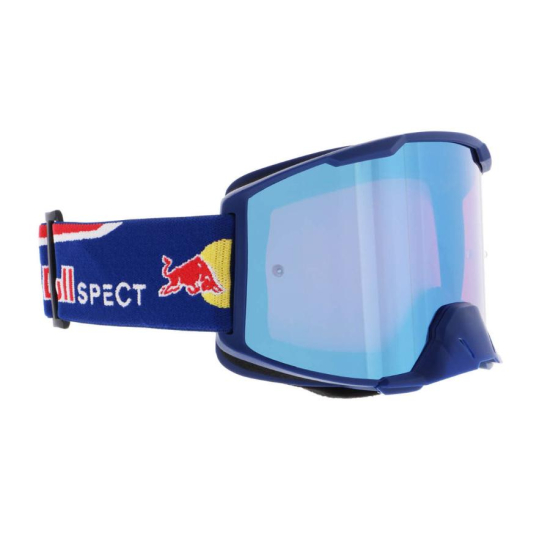 RED BULL Spect Brille Strive Blue Flash STRIVE-008S - Motorcycle Goggles