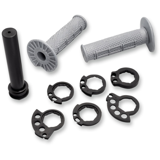 NEKEN SFH Grips THROTTLE TUBE + GR 28.5 (Black * Grey) GRIP-**-SDIT