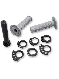 NEKEN SFH Grips THROTTLE TUBE + GR 28.5 (Black * Grey) GRIP-**-SDIT