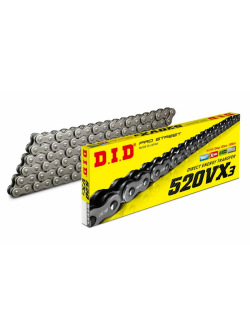 DID 520VX3 X-Ring Drive Chain for Motorbikes | Reliable Performance