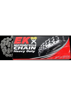EK 420H Heavy Duty Drive Chain 420DEH120 for Motorcycles | SX Section