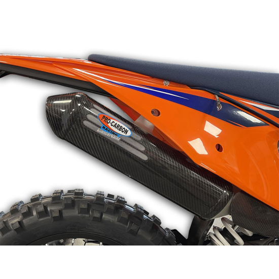 PRO-CARBON RACING KTM Exhaust Silencer Skin for 250/300 EXC TPI 2020-2023