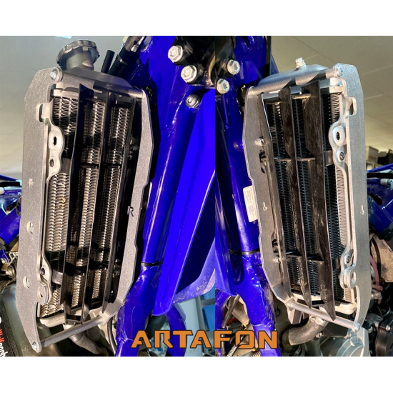 ARTAFON SHERCO RADIATOR GUARDS 2T 2019-2023 / 4T 2014-2023 R #1