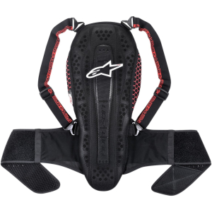 ALPINESTARS Nucleon KR-2 Back Protector (Black * Black/Red) (XS-XL) 6504615