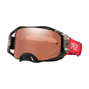 OAKLEY Airbrake MX Goggle 0OO7046 Red 7046C8 - High-Performance Motocross Goggles