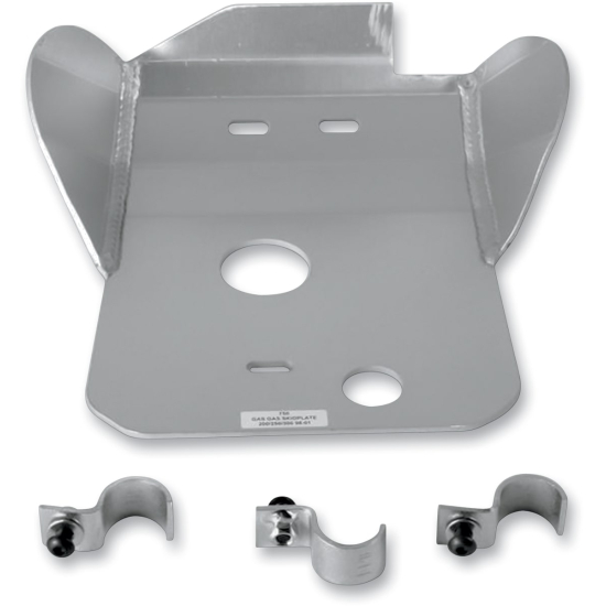 MOOSE RACING Aluminum Skid Plate for GAS GAS 98-05 | Premium Glide Plate