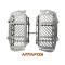 ARTAFON KTM HUSQVARNA GAS GAS 2024-2023 TBI (NOT TPI) RADIATOR GUARDS FOR MODELS WITHOUT FAN ! RG17