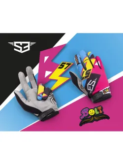 S3 Billy Bolt Collection - Adult Motocross Gloves BI-001