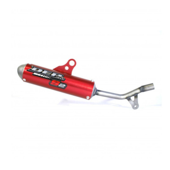 High-Performance DEP GAS GAS MC 50 Silencer - Red (FS*) DEPG2515