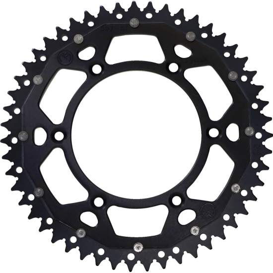 MOOSE RACING Dual Sprocket MSE 51 BK 1210-897-51-10X