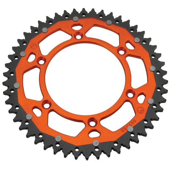 MOOSE RACING Dual Sprocket MSE 50 OR 12108975014X for Motorbikes