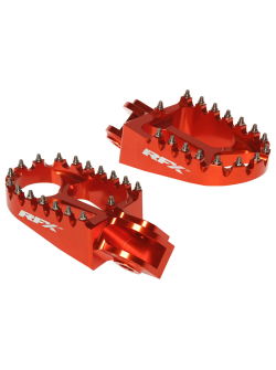 RFX Pro Footrests (Orange) - Enhance Your Riding Experience