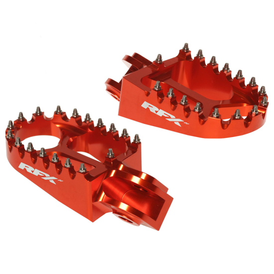 RFX Pro Footrests (Orange) - Enhance Your Riding Experience