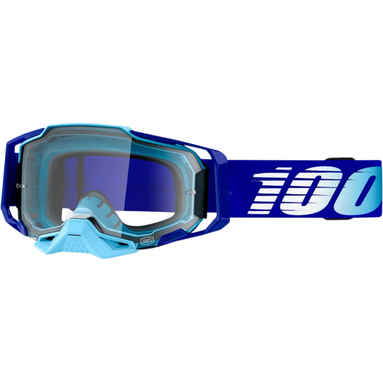 100% Armega Goggles ROYAL CL 50004-00004 - Ultimate Protection and Clarity for Motorcyclists