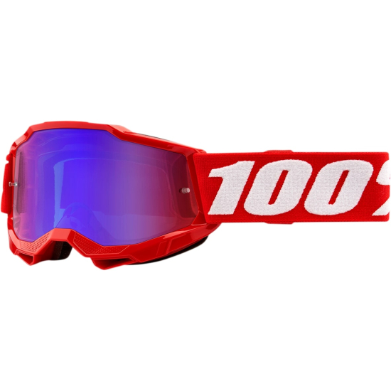 100% Youth Accuri 2 Goggles - Red Mirror Lens