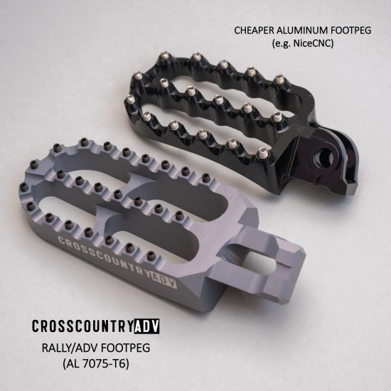 CrossCountryADV Rally/ADV Footpegs - Premium Motorcycle Foot #4