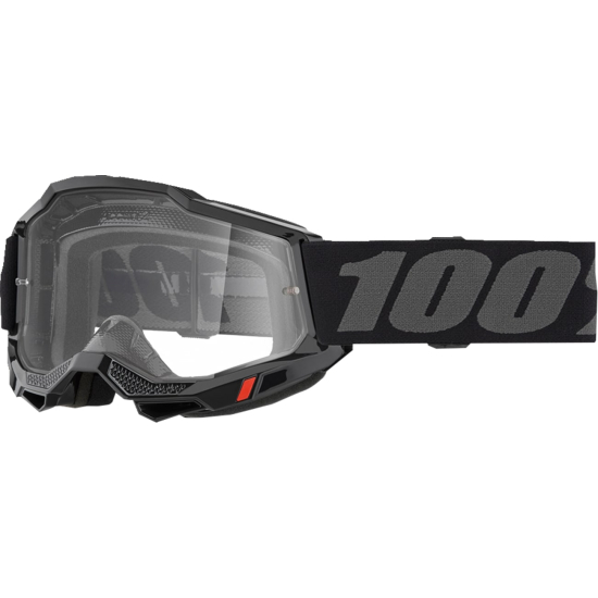 100% Accuri 2 OTG Goggle BLACK CLR 50018-00006