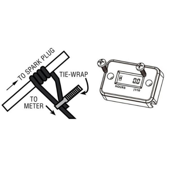 MX GUARDS Universal Hour Meter #1