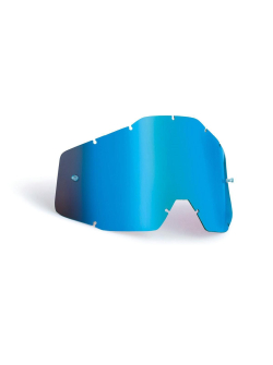 FMF Replacement lens PowerBomb/PowerCore Anti-Fog mirror blue AF F-51002-002-02