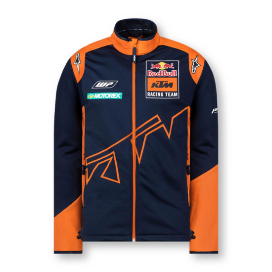 2022 - Red Bull KTM Official Teamline Softshell Jacket (Navy) - M-151330-L