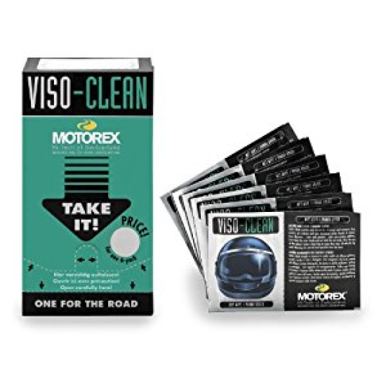 MOTOREX VISO-CLEAN 6PCS/PACK (BUKOSISAK PLEXI CLEANING CLOTH) REX302740