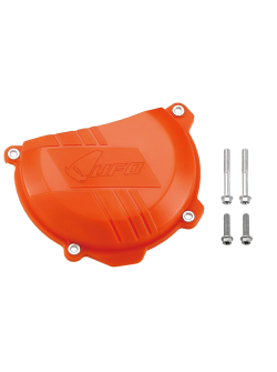 UFO Orange Clutch Cover Protection KTM SX-F/EXC-F 250/350 AC02411