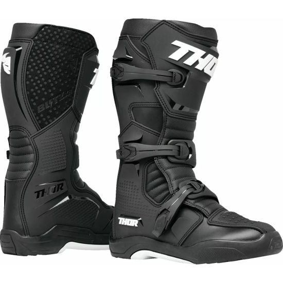 THOR Blitz XR Motocross Boots (BLK/WHT) 3410-3075-9