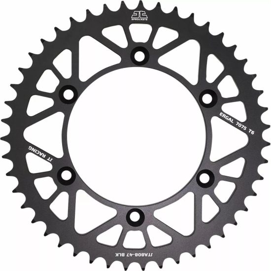 JT SPROCKETS RaceLite Aluminum Rear Sprocket RL 47T HUS/KTM  #1